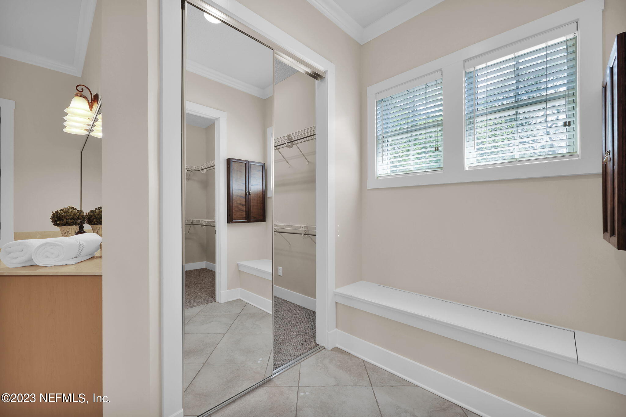 120 Istoria Drive St. Augustine, FL 32095 - Photo 40 of 90 a bathroom with a tub shower and mirror