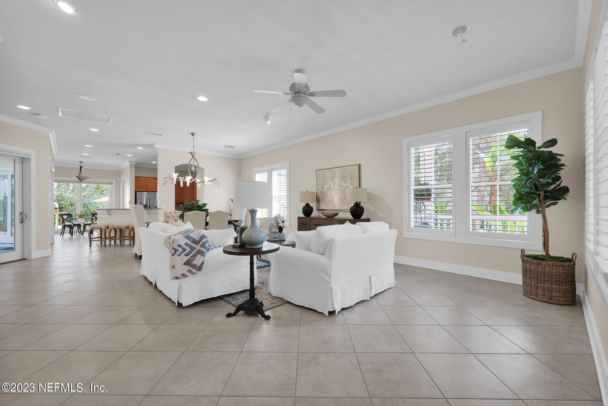 120 Istoria Drive St. Augustine, FL 32095 - Photo 9 of 90 a living room with furniture and a large window