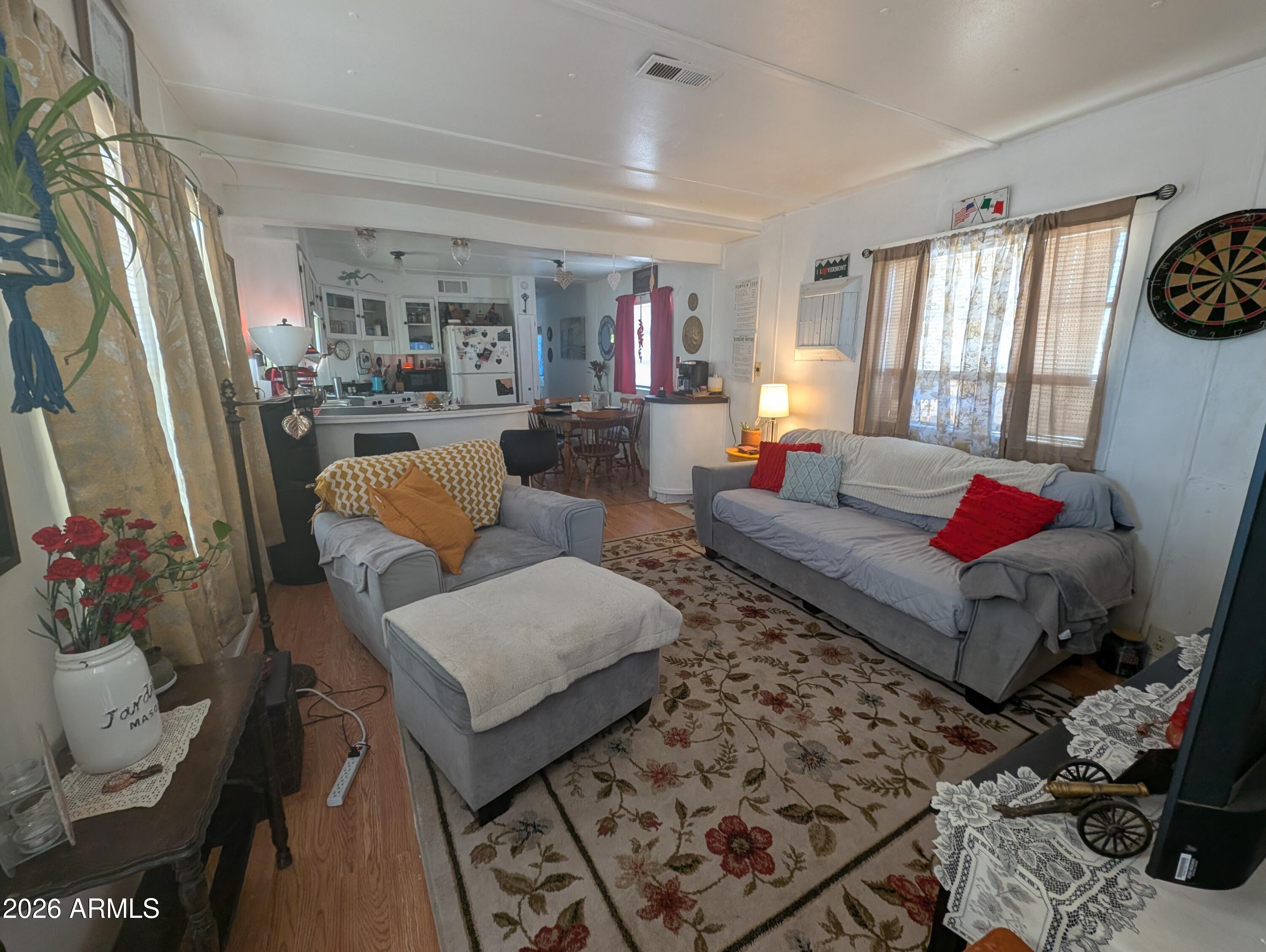 850 West Sieling Loop Bisbee, AZ 85603 - Photo 5 of 11 a living room with furniture and a potted plant