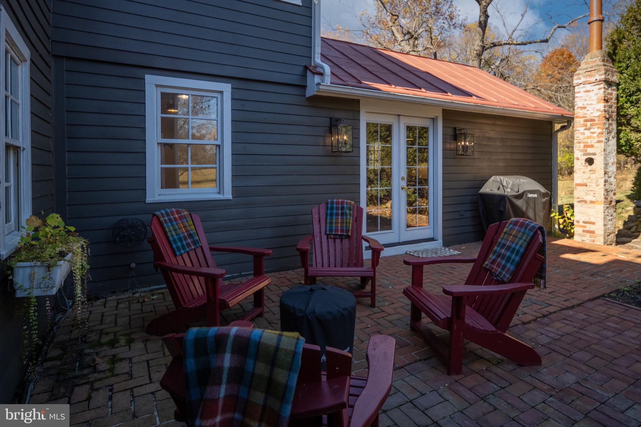 560 Richmond Road Amissville, VA 20106 - Photo 110 of 133 tranquil back patio even beautiful in cold months!