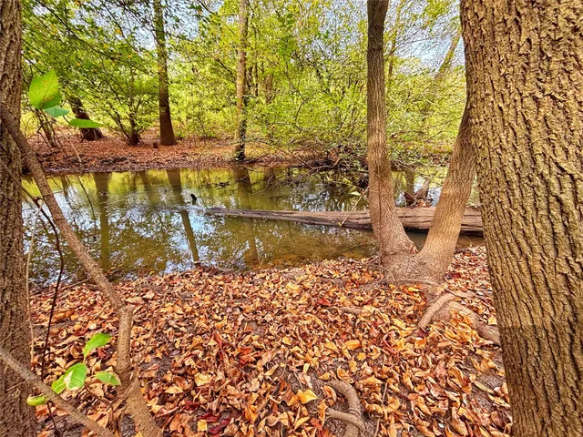 a view of outdoor space with deck and tree