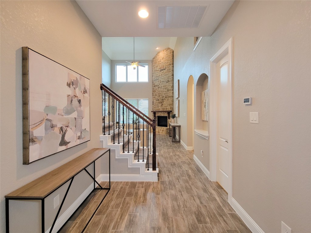 9706 Kirkstone Terrace Drive Spring, TX 77379 - Photo 14 of 46 the wide entrance hallway