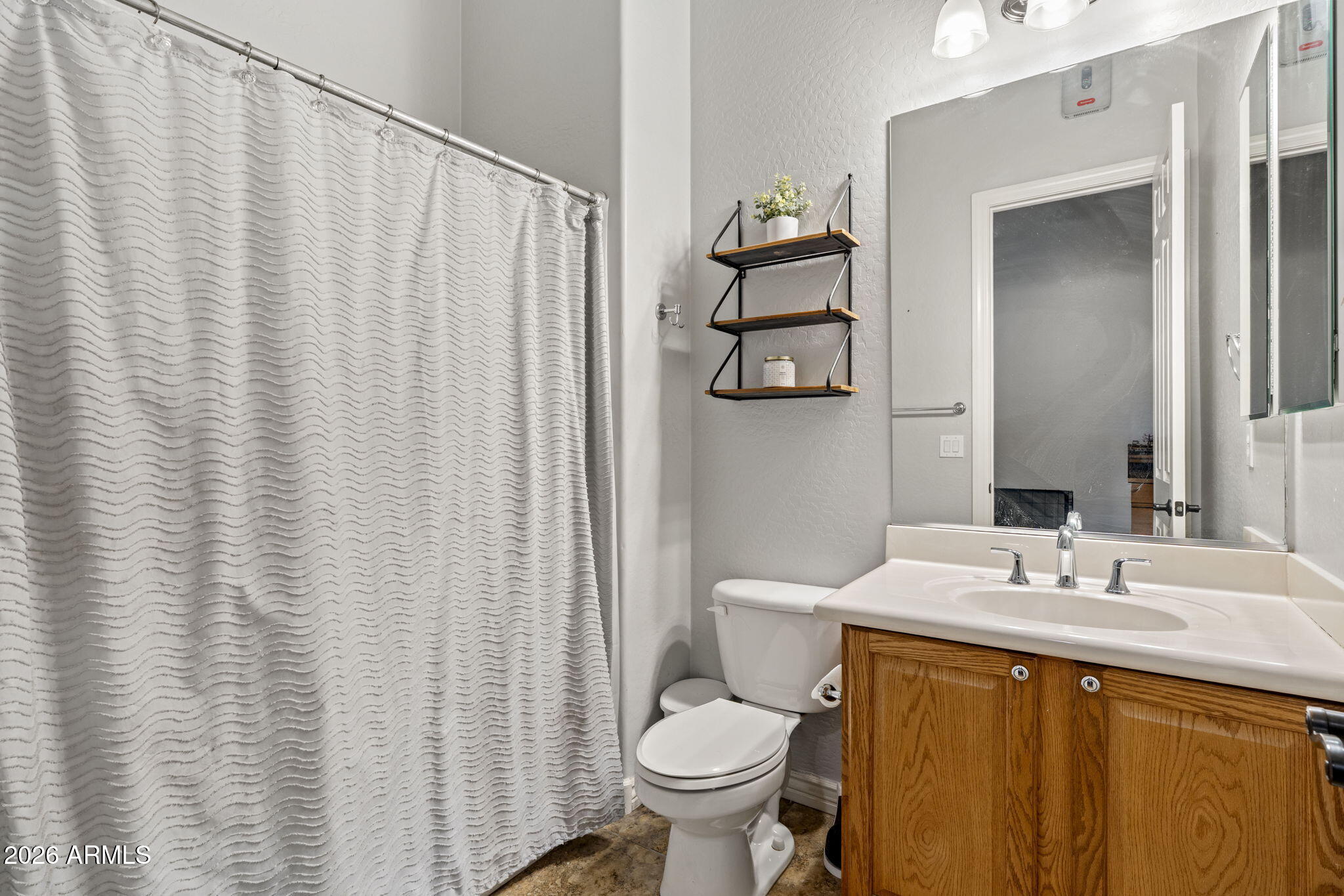 41619 North River Bend Road Anthem, AZ 85086 - Photo 6 of 84 a bathroom with a sink toilet and mirror
