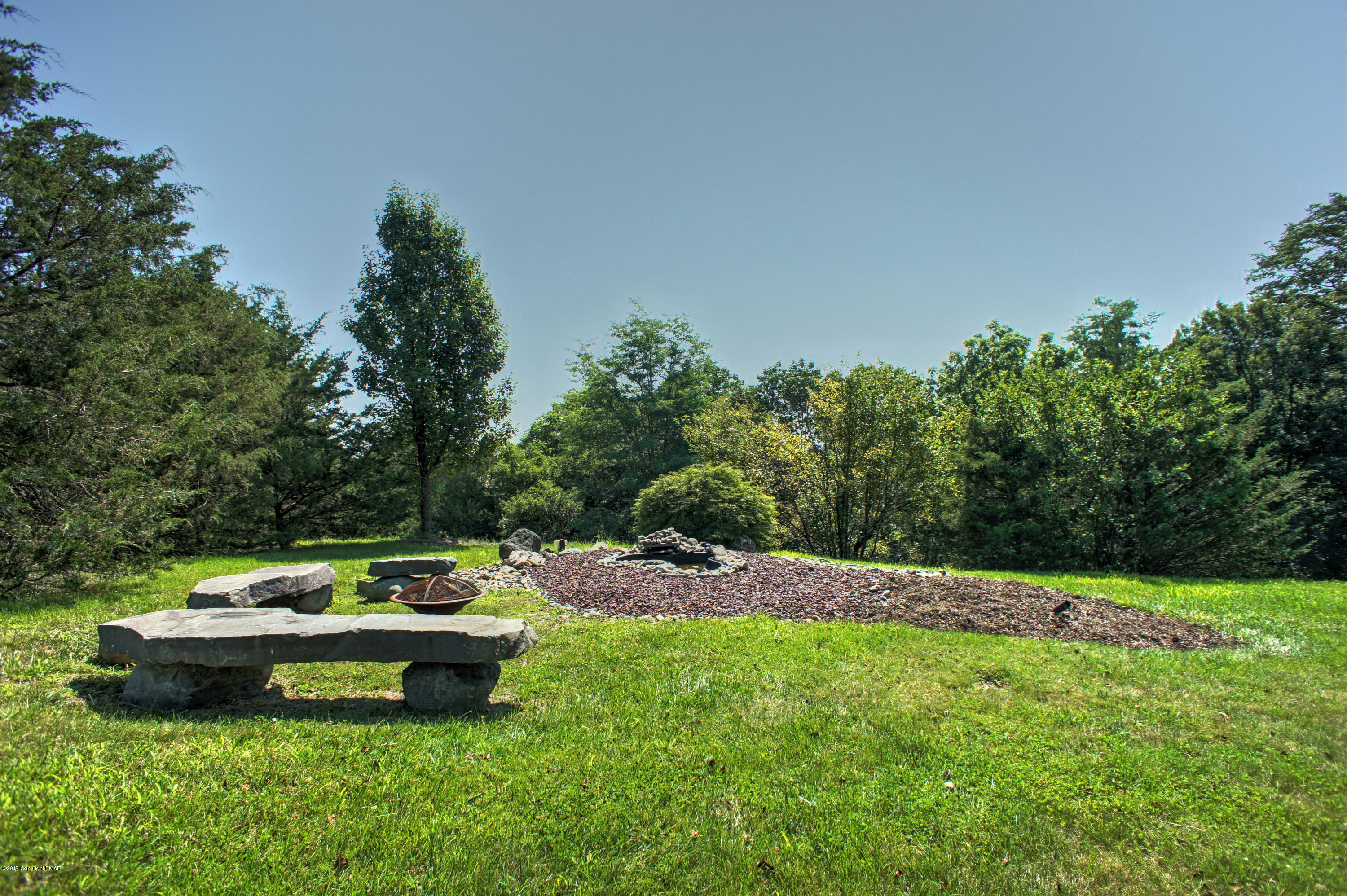1574 Rachel Road Stroudsburg, PA 18360 - Photo 55 of 58 Rock Benches and Firepit