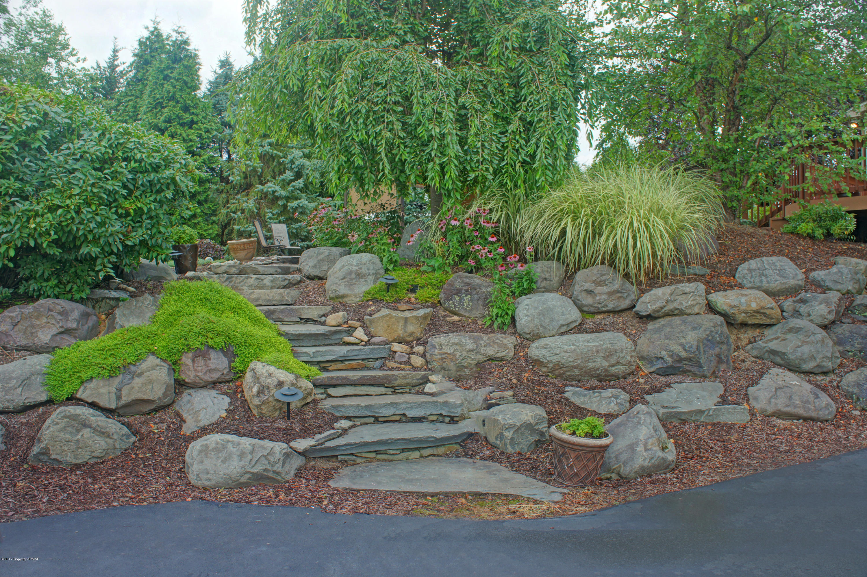 1574 Rachel Road Stroudsburg, PA 18360 - Photo 10 of 58 Stone Stairs To Patio