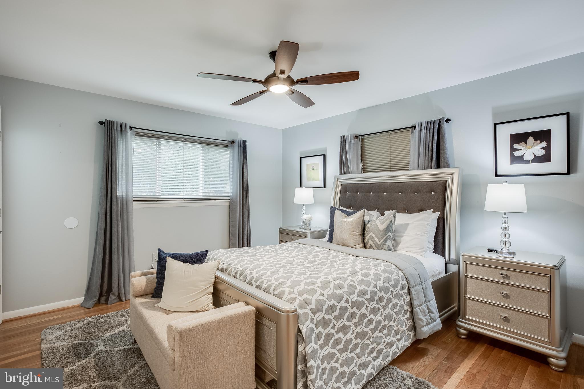 1503 Ainsley Road Silver Spring, MD 20904 - Photo 13 of 35 Bedroom #1 w/Ceiling Fan