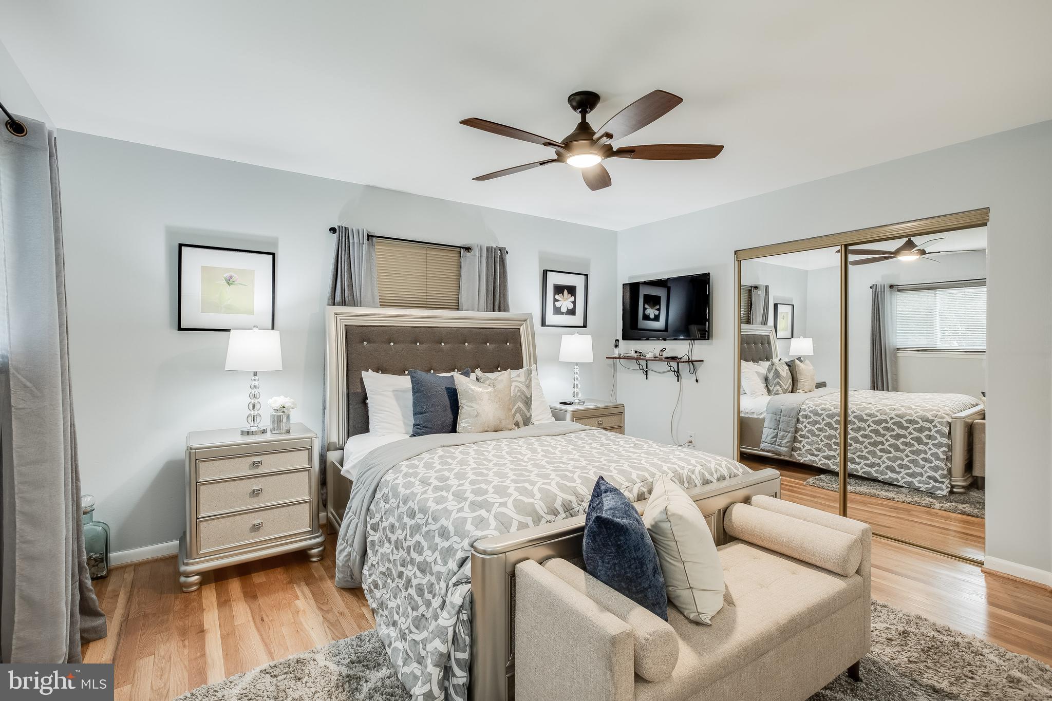 1503 Ainsley Road Silver Spring, MD 20904 - Photo 15 of 35 Bedroom #1 w/Ceiling Fan