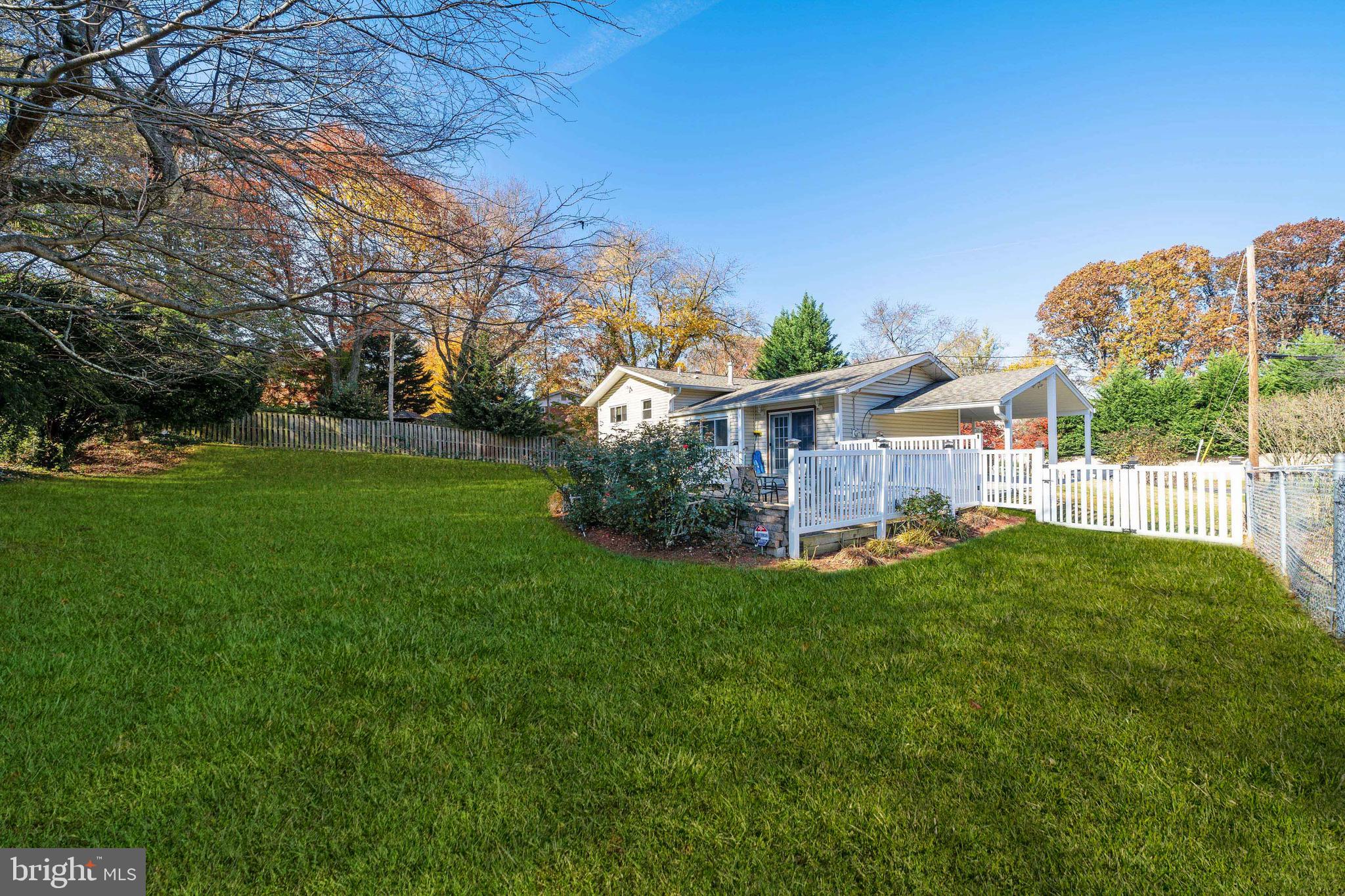 1503 Ainsley Road Silver Spring, MD 20904 - Photo 35 of 35 Back Yard w/Fence