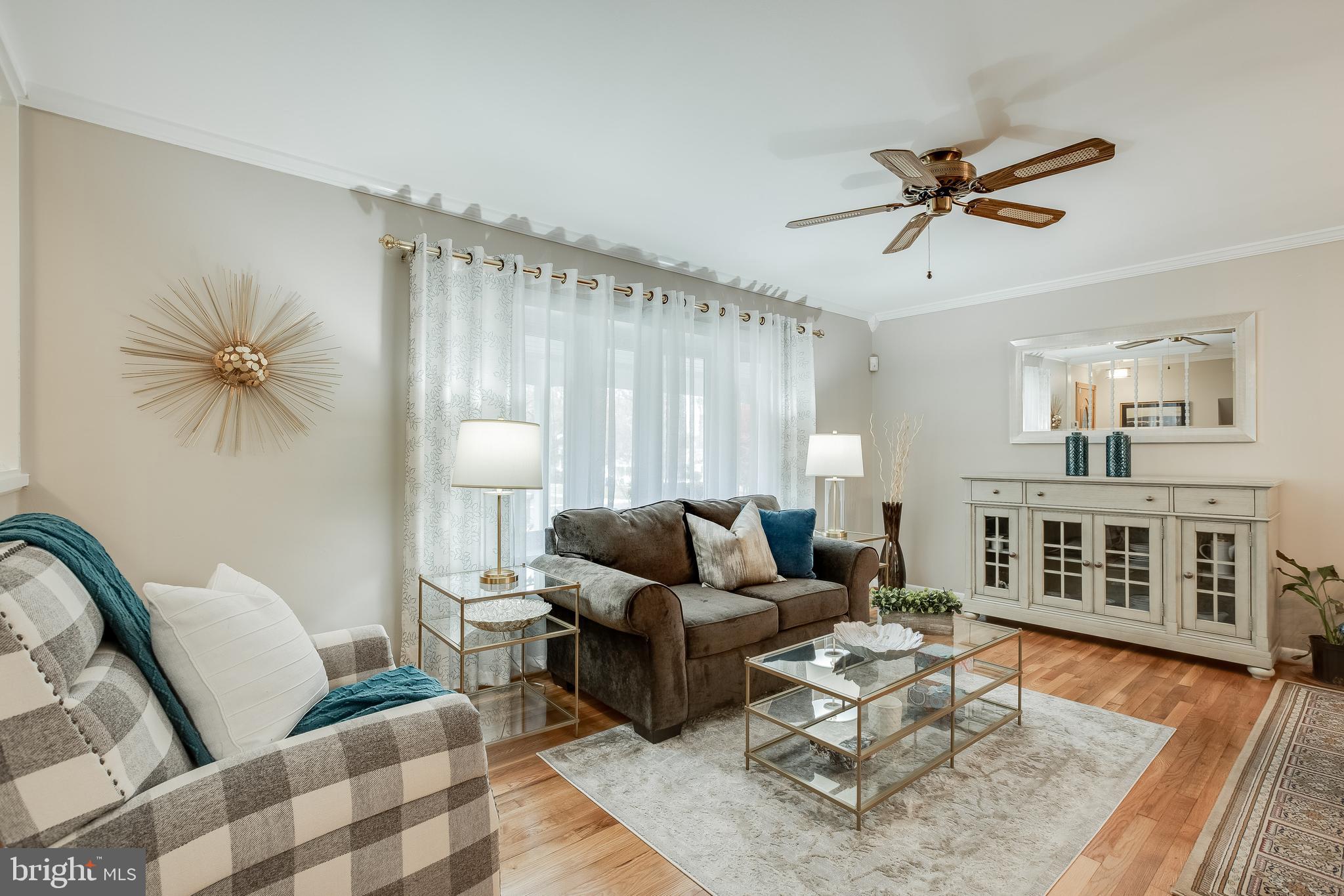 1503 Ainsley Road Silver Spring, MD 20904 - Photo 5 of 35 Living Room w/Beautiful Hardwood Flooring