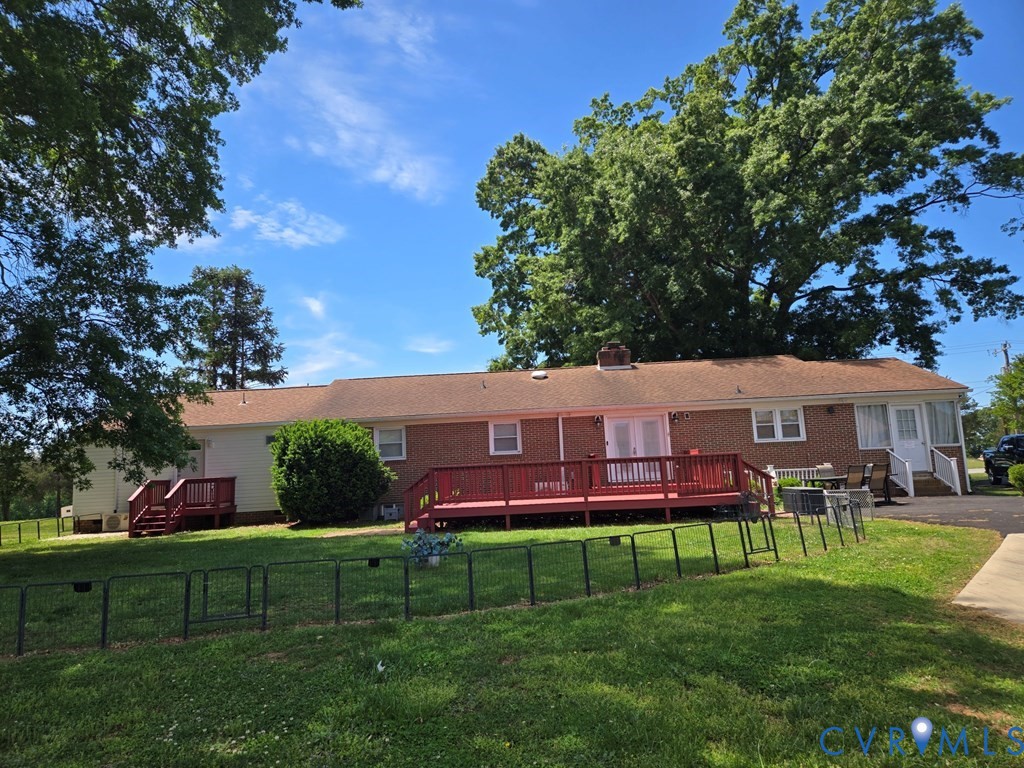 6 Mahan Road Farmville, VA 23901 - Photo 26 of 30 front view of a house with a yard table and chairs