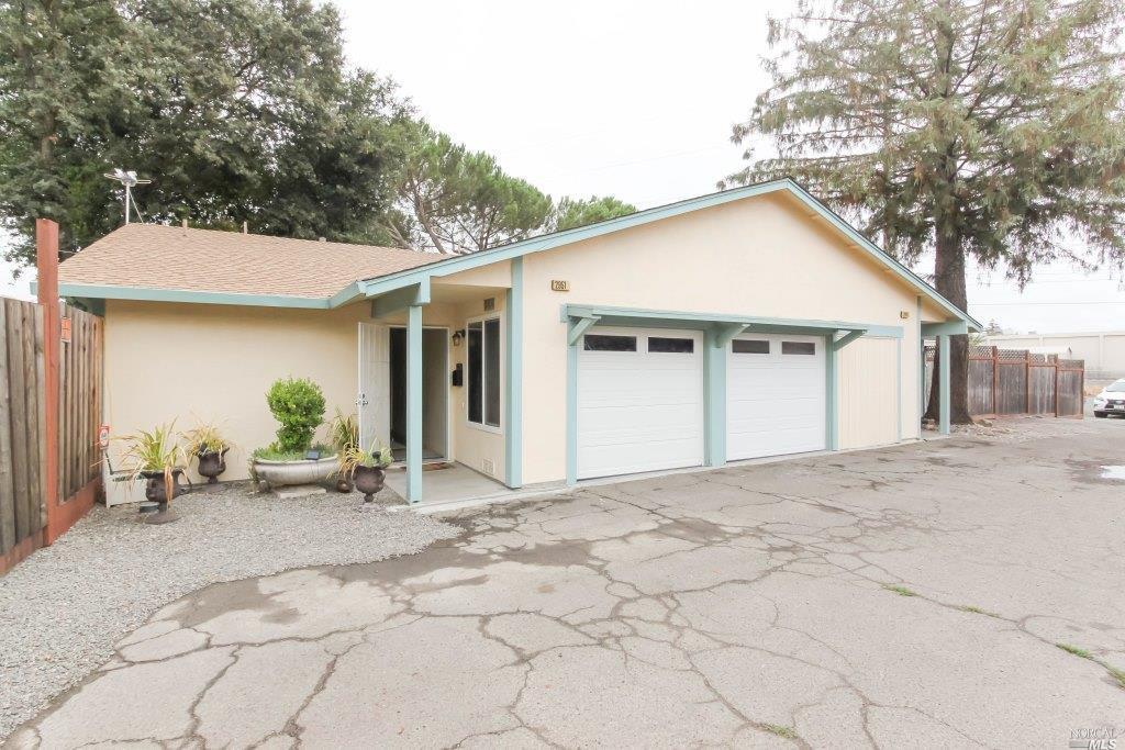 2949-2951 Apache Street Santa Rosa, CA 95403 - Photo 1 of 1 a view of a white house with a outdoor space