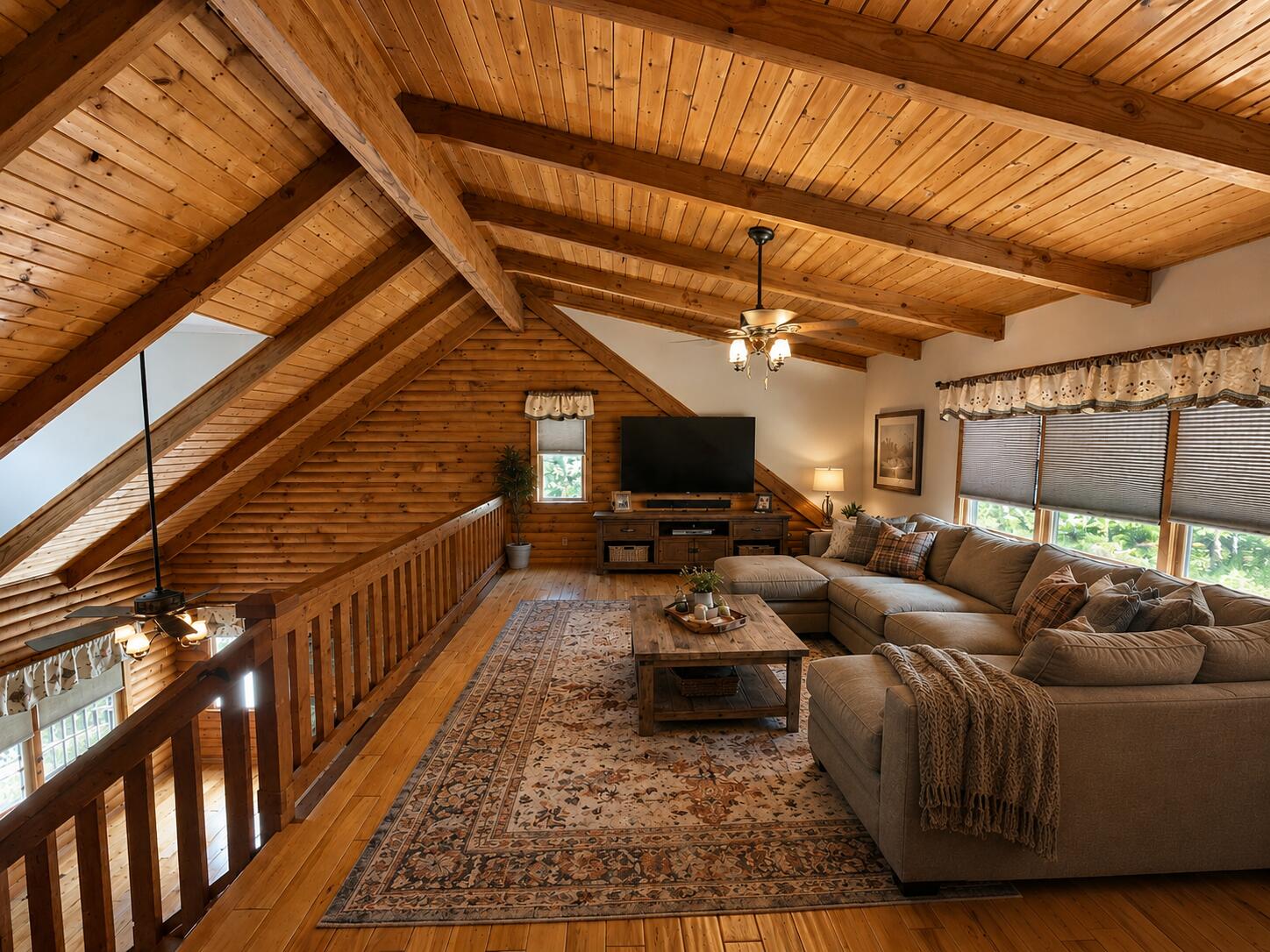 634 Zimmerman Road Blue Ridge, VA 24064 - Photo 37 of 55 VIRTUAL STAGING- Loft area