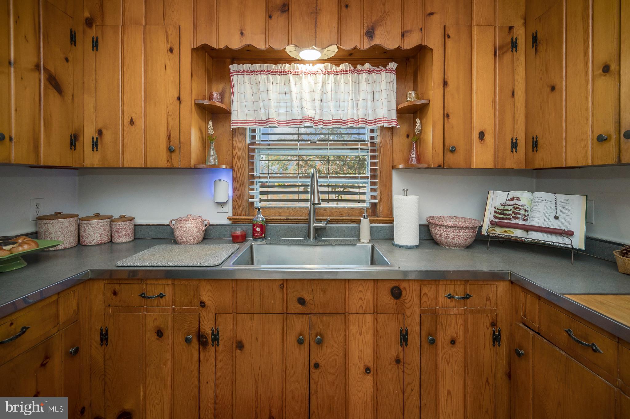 8625 Brock Road Spotsylvania, VA 22553 - Photo 13 of 47 Charming wooden kitchen with natural light.