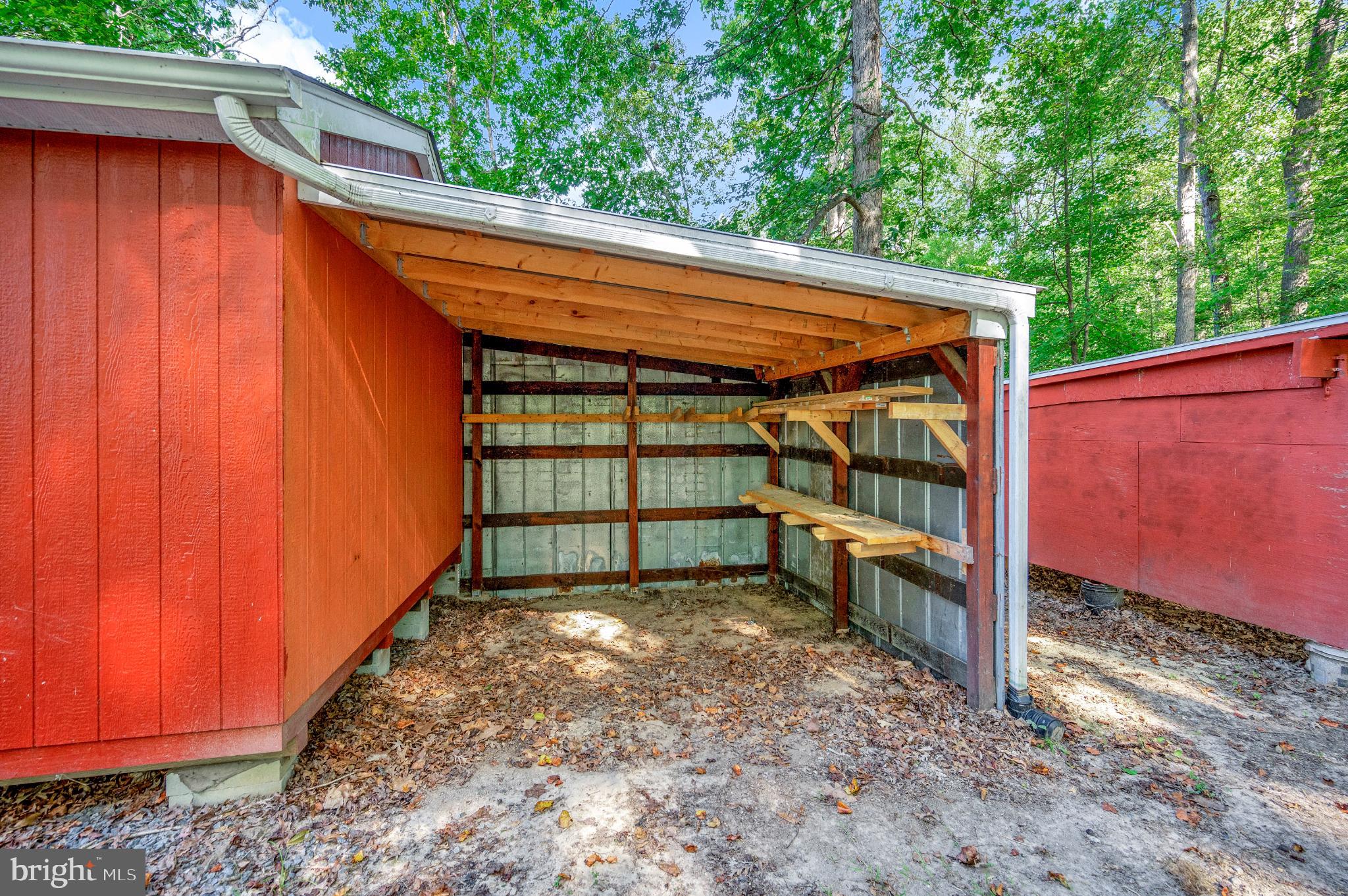 8625 Brock Road Spotsylvania, VA 22553 - Photo 38 of 47 Charming outdoor storage with rustic appeal.