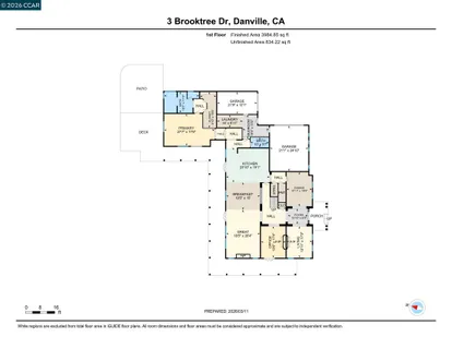 $4,095,000 | 3 Brooktree Drive, Danville, CA 94506