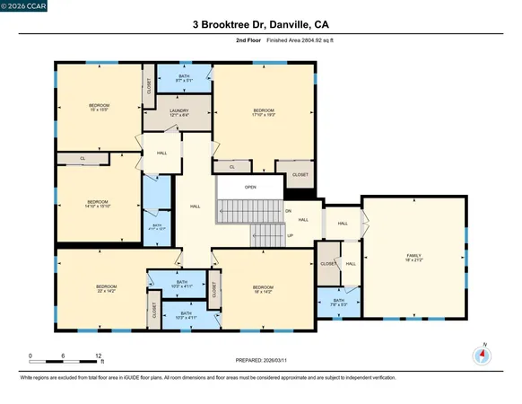 $4,095,000 | 3 Brooktree Drive, Danville, CA 94506
