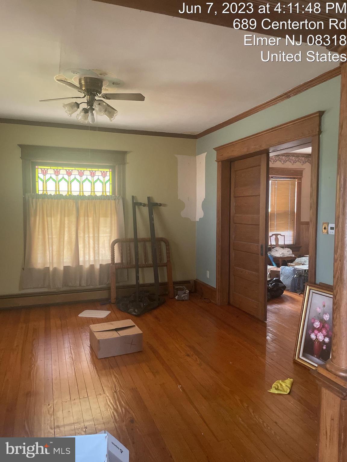 689 Centerton Road Elmer, NJ 08318 - Photo 8 of 34 Living Room pocket doors