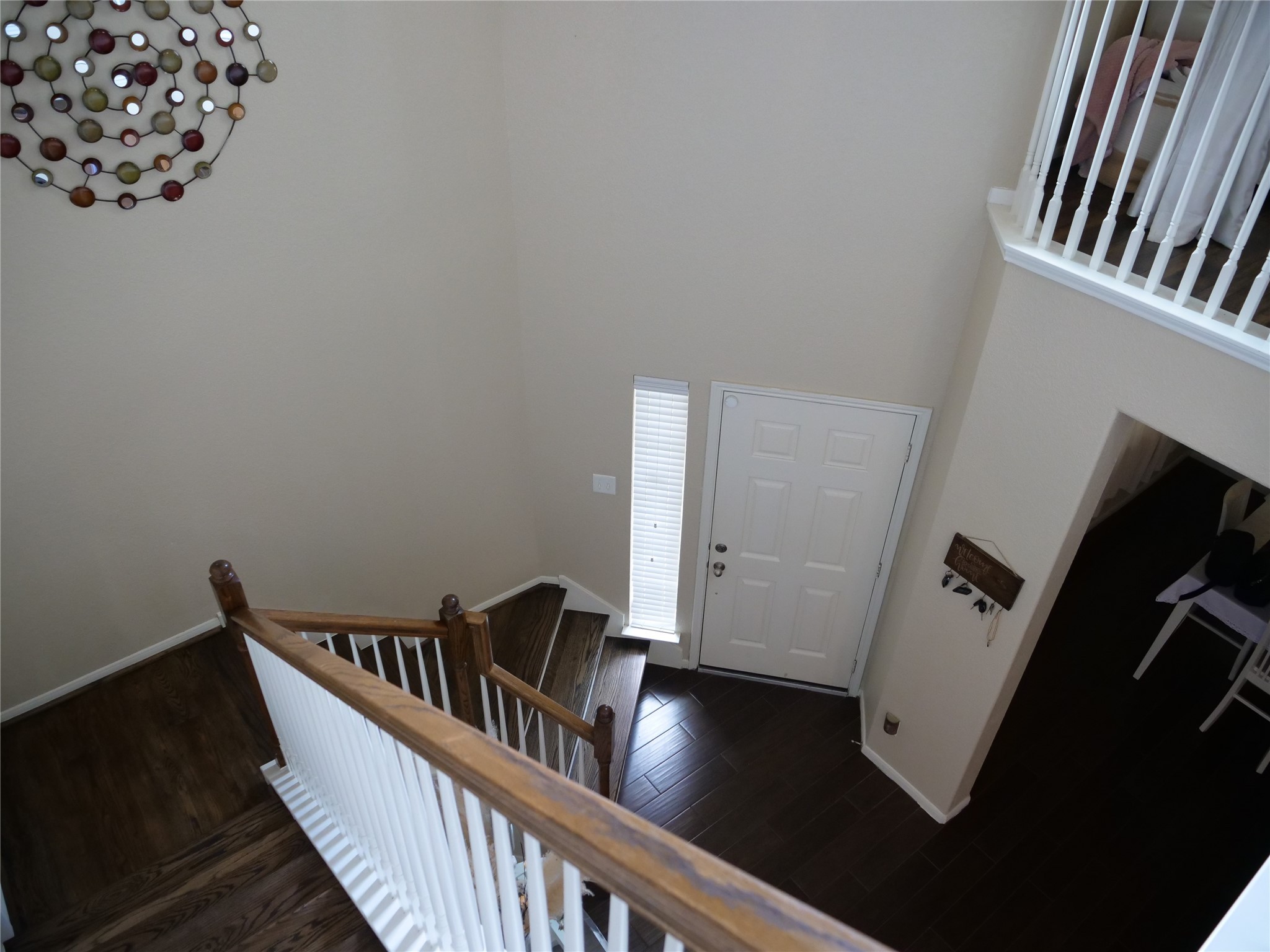3610 Canvasback Lane Houston, TX 77047 - Photo 4 of 16 A Stairway View of the Main Entrance and Front Door