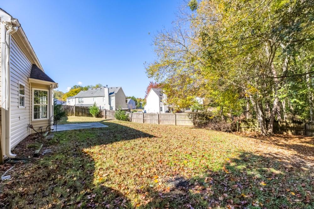 3501 Bogan Mill Road Northeast Buford, GA 30519 - Photo 55 of 59 a view of back yard of the house