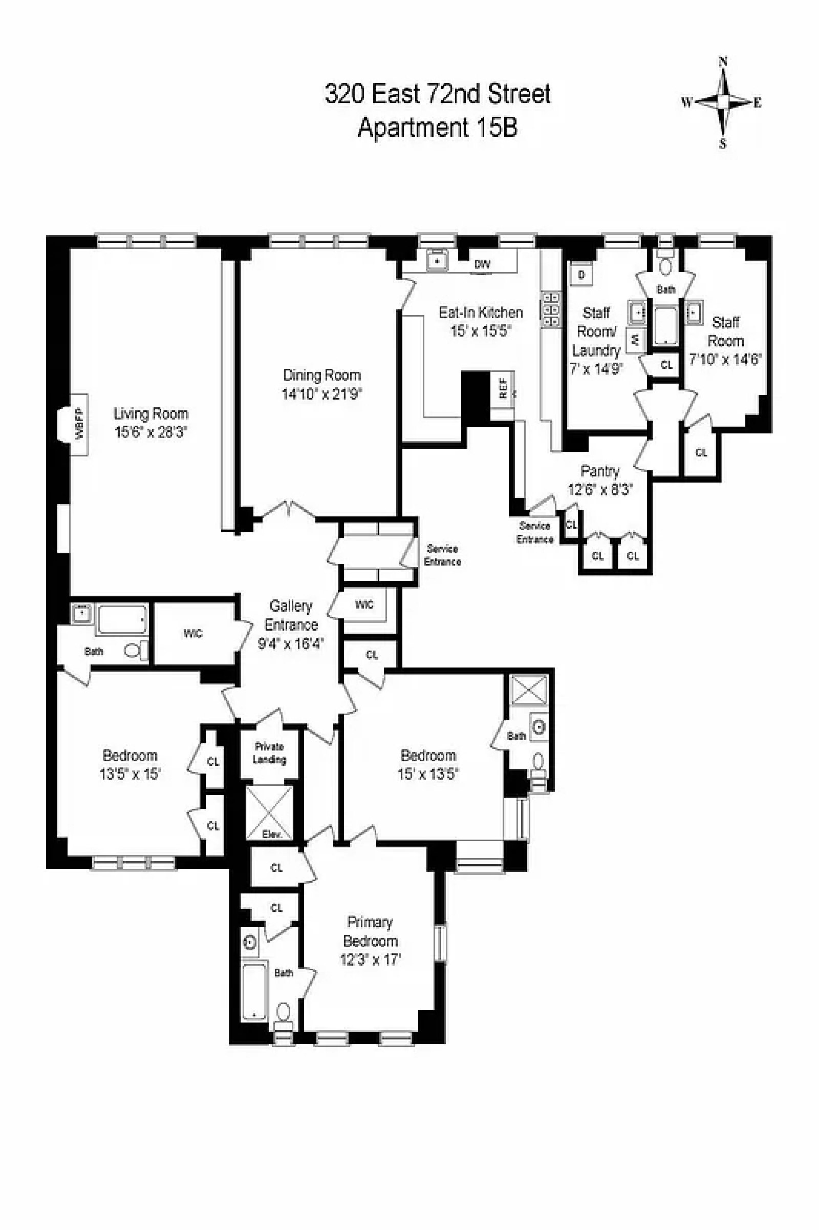 320 East 72nd Street, Unit 15B Manhattan, NY 10021 - Photo 11 of 11 unknown