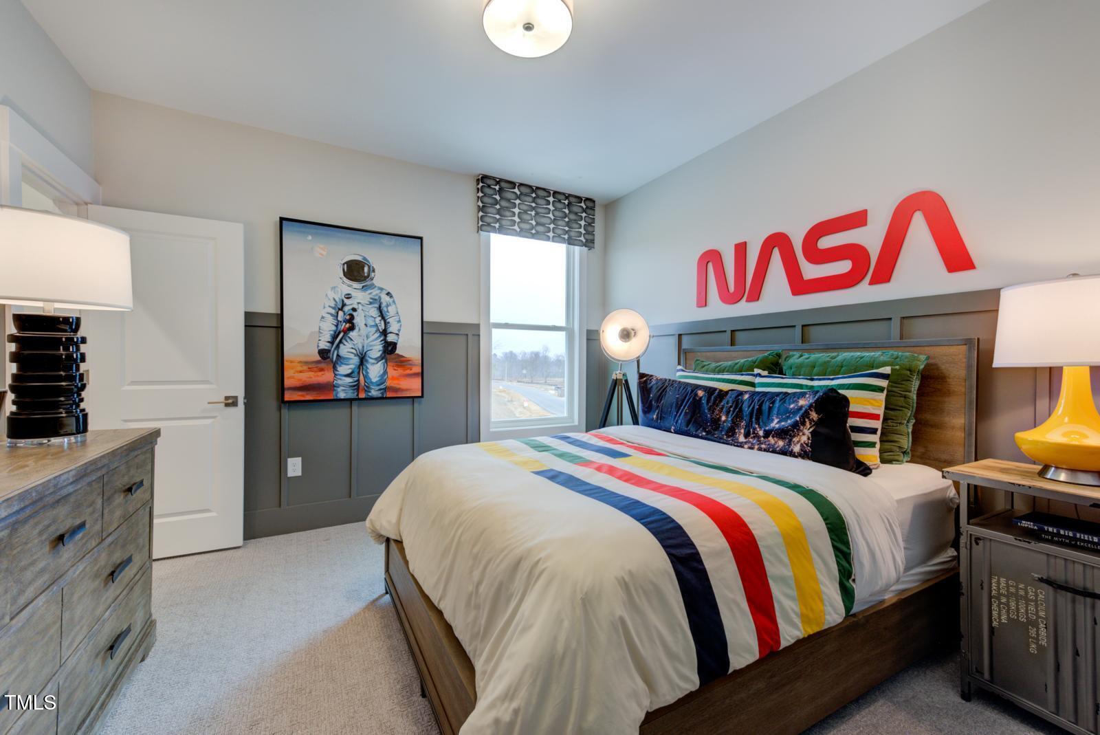 149 Brandy Mill Pittsboro, NC 27312 - Photo 15 of 69 a bed room with a bed and a television