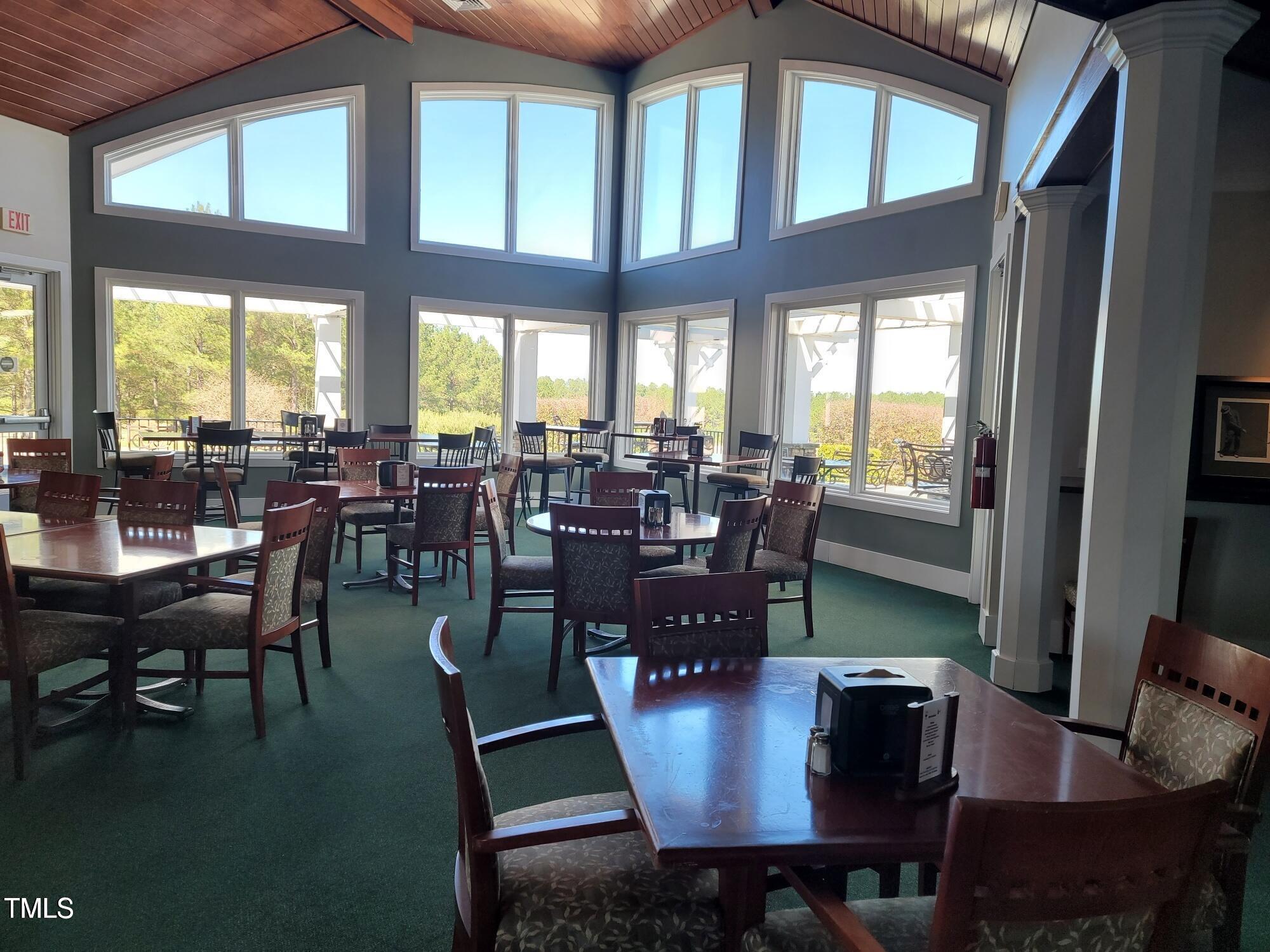 149 Brandy Mill Pittsboro, NC 27312 - Photo 68 of 69 a view of a dining room with furniture window and outside view