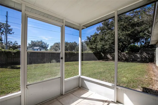 a view of outdoor space and yard