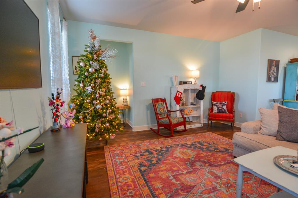 601 Mathew Street Grandview, TX 76050 - Photo 18 of 40 a living room with furniture and a potted plant