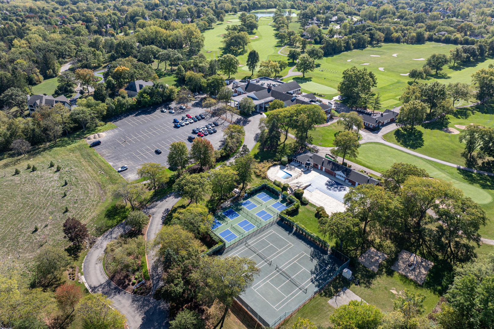 1144 Steeple View Drive Long Grove, IL 60047 - Photo 5 of 8 an aerial view of residential houses with outdoor space