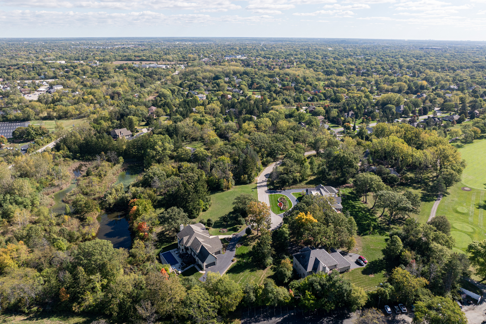 1144 Steeple View Drive Long Grove, IL 60047 - Photo 7 of 8 an aerial view of multiple house
