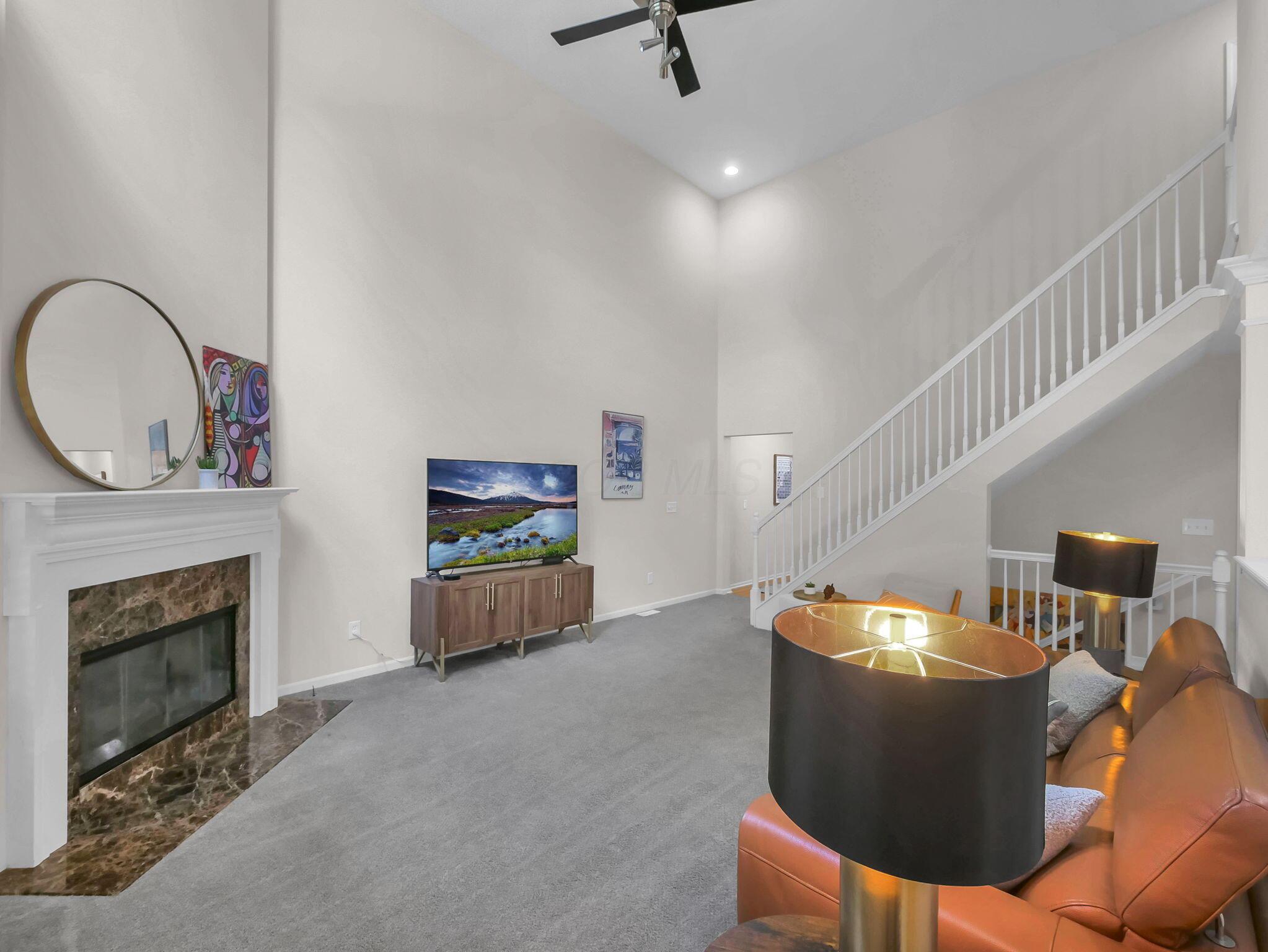 1235 Shagbark Road Columbus, OH 43230 - Photo 8 of 28 Gas fireplace in great room