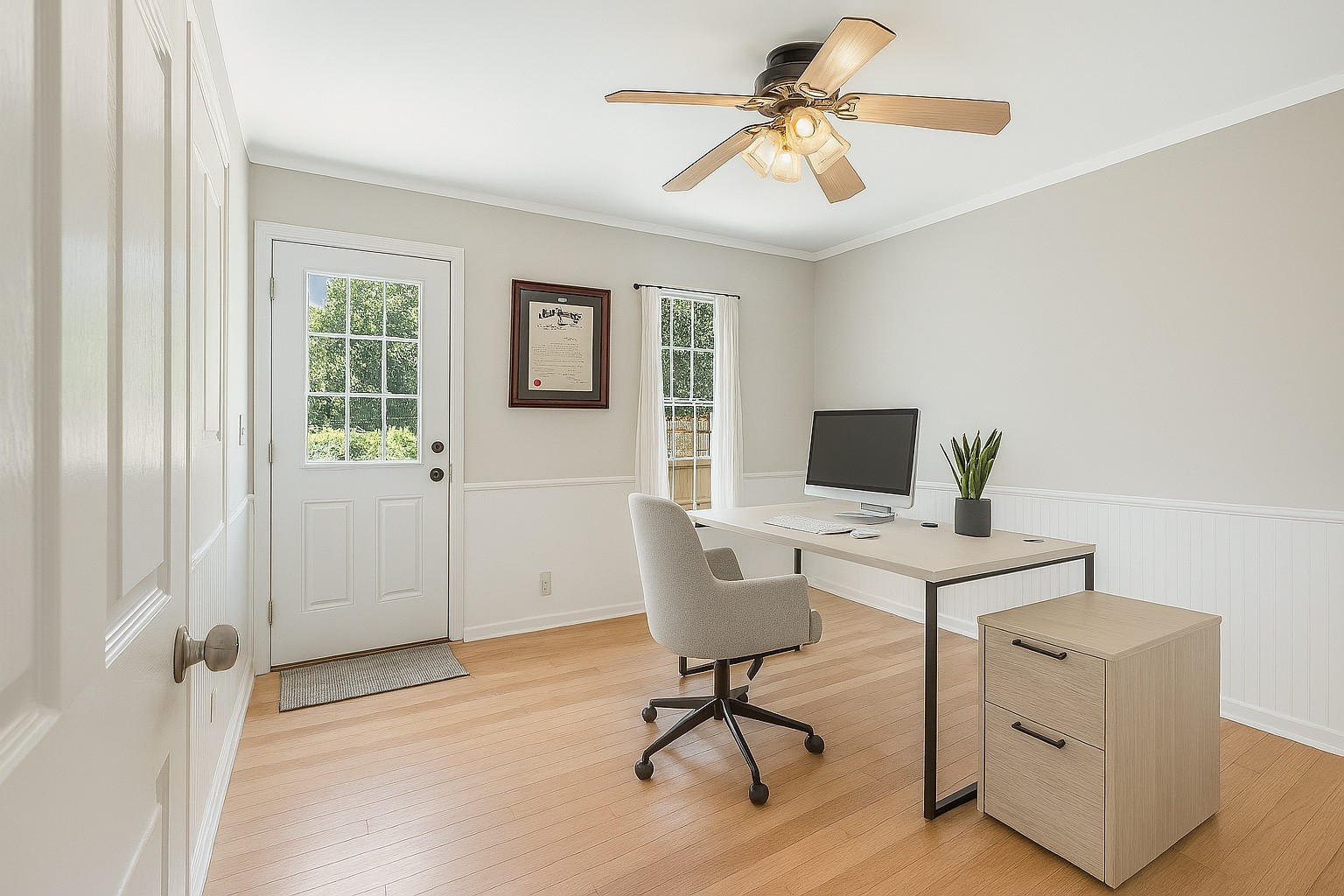 2117 Spring Hill Circle Spring Hill, TN 37174 - Photo 14 of 32 a view of a workspace with furniture and a window
