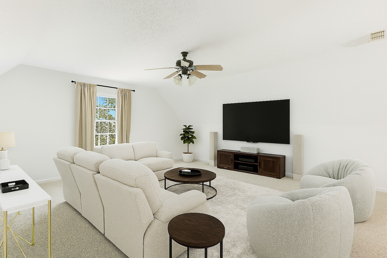2117 Spring Hill Circle Spring Hill, TN 37174 - Photo 27 of 32 a living room with furniture and a flat screen tv