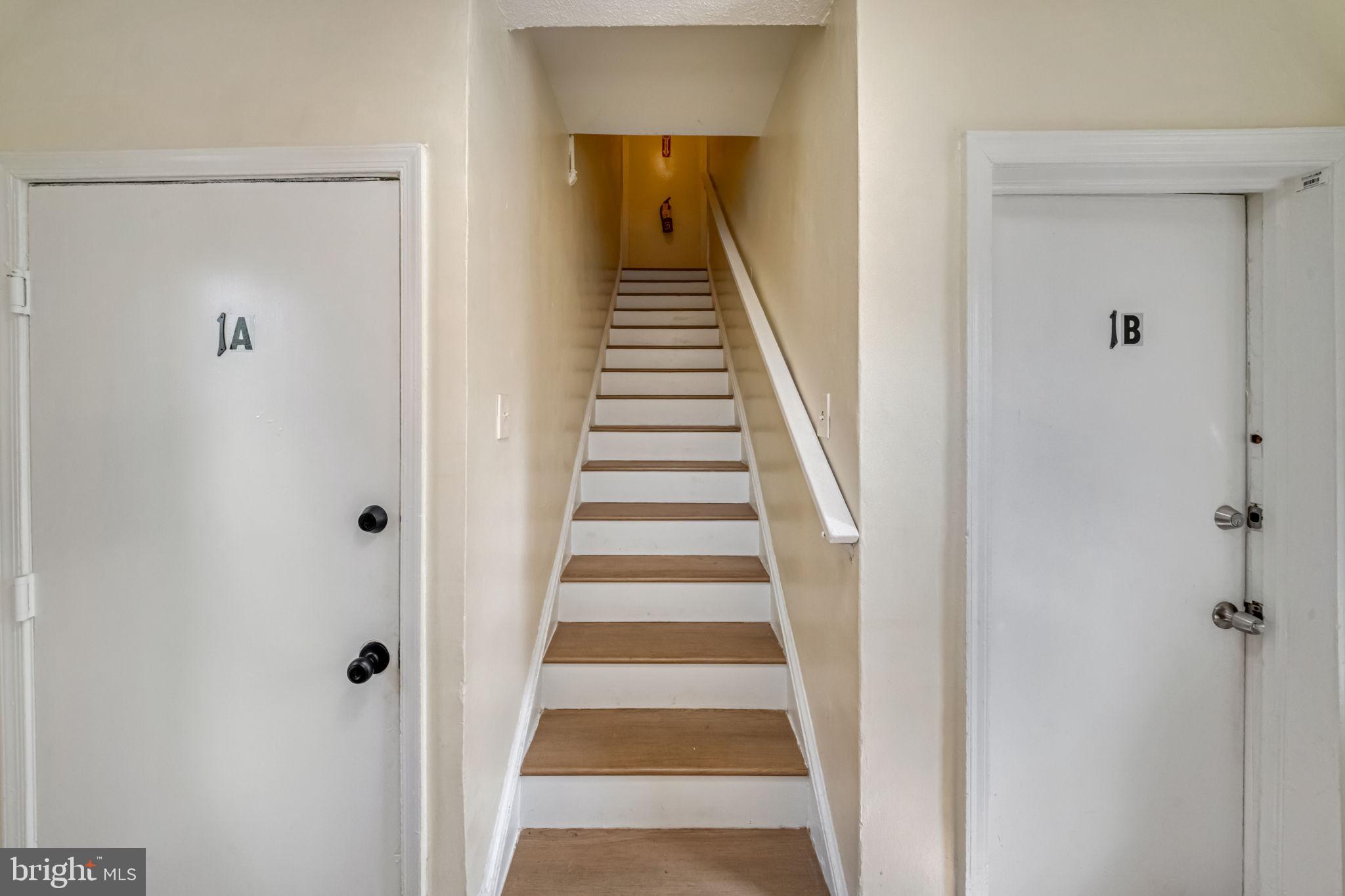 337 Delafield Place Northwest Washington, DC 20011 - Photo 45 of 72 Welcoming entryway with stairs ahead.
