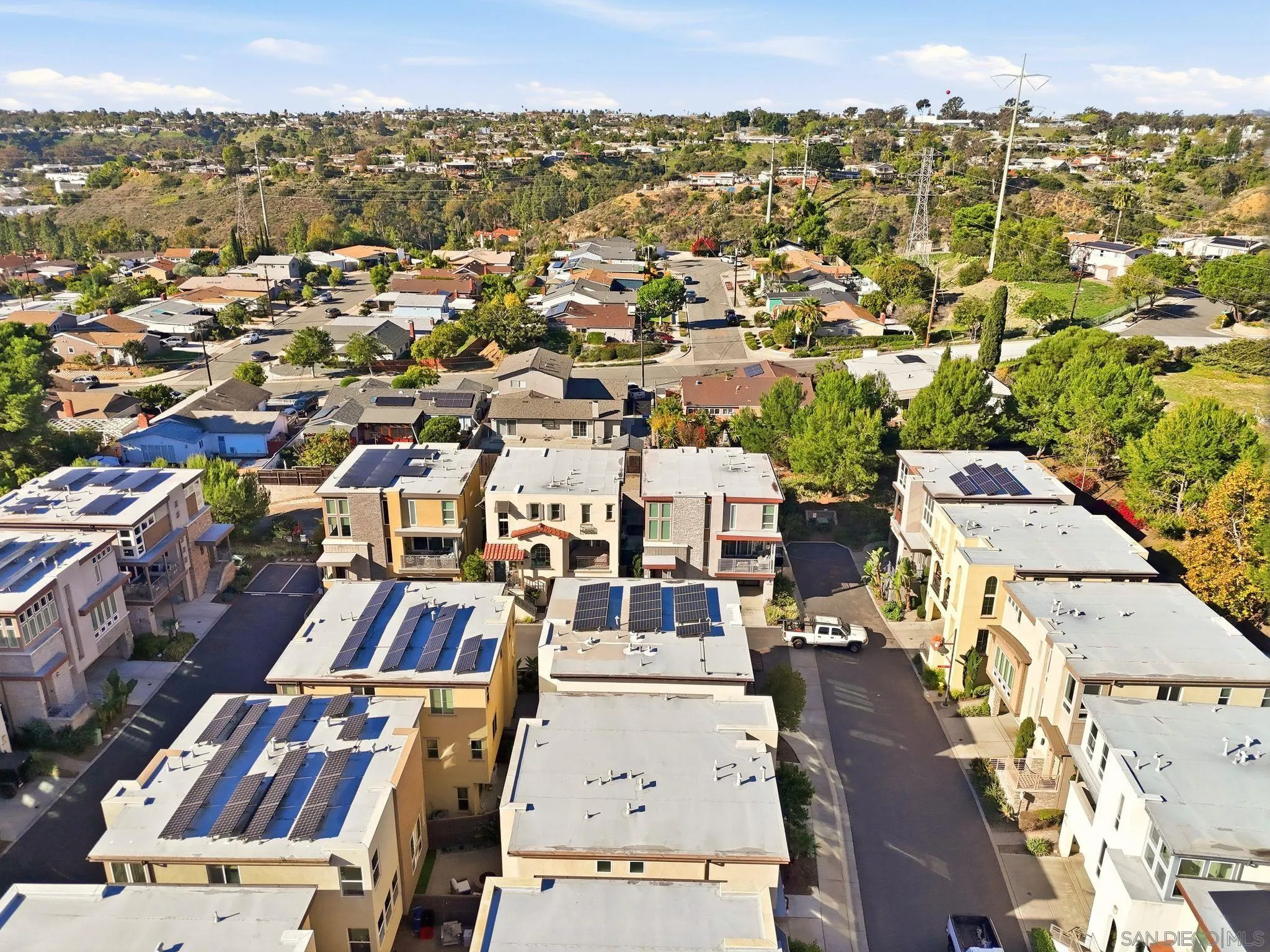 8337 Summit Way San Diego, CA 92108 - Photo 36 of 61 an aerial view of a city