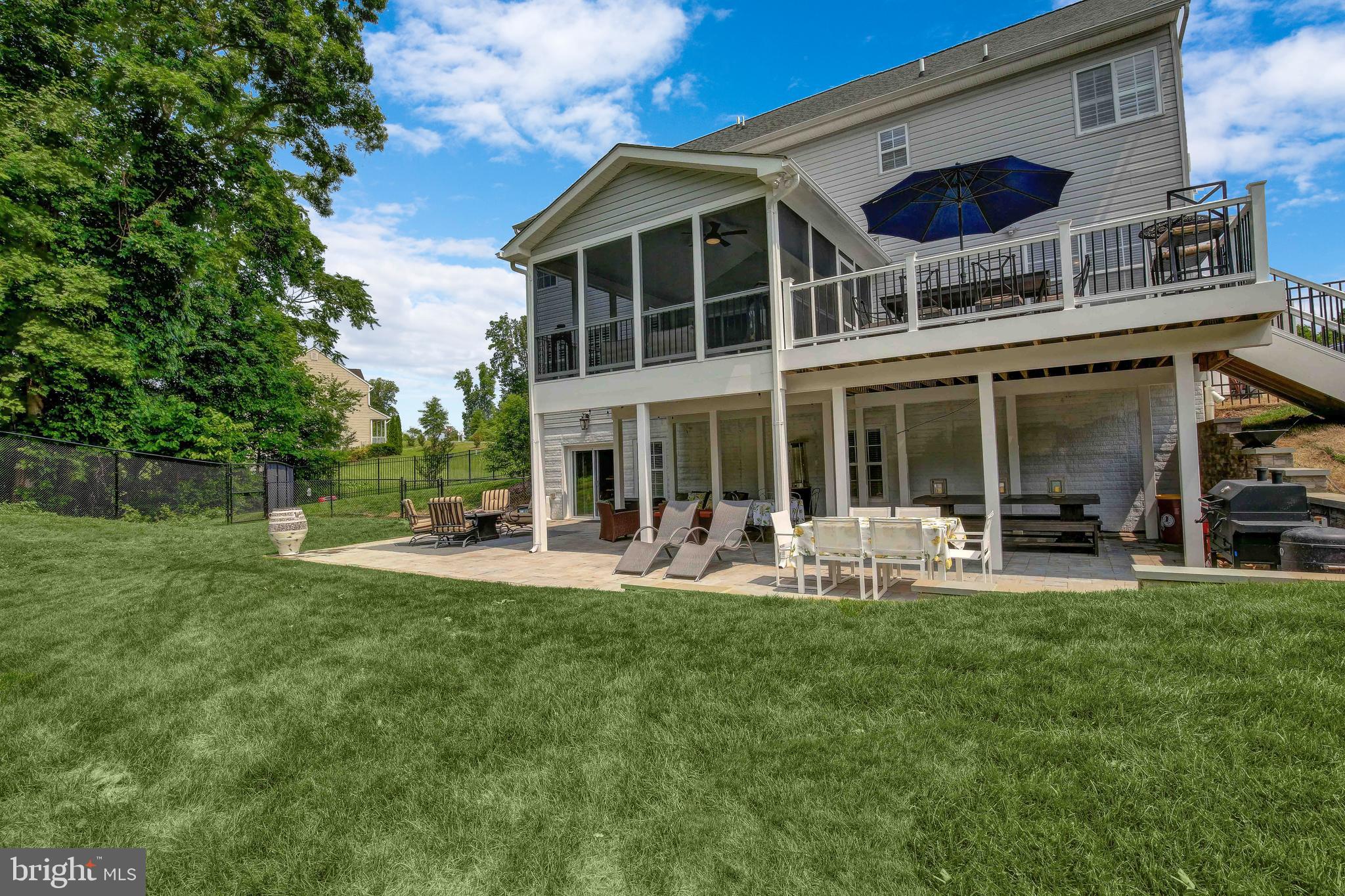 2028 Baythorne Road Prince Frederick, MD 20678 - Photo 43 of 51 Stunning back yard and patio