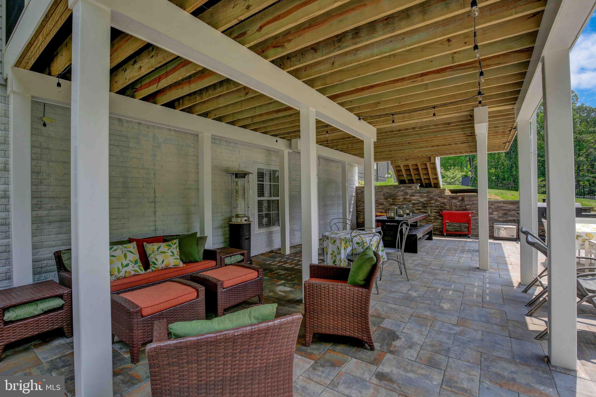 2028 Baythorne Road Prince Frederick, MD 20678 - Photo 46 of 51 Nice covered patio 50x25 paver patio