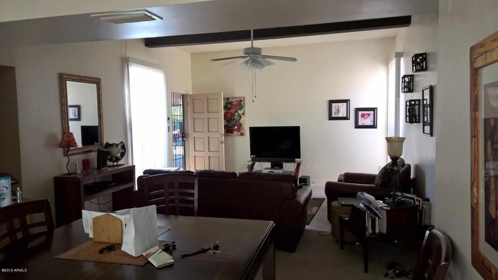 1072 East Pueblo Road, Unit 15A Phoenix, AZ 85020 - Photo 5 of 16 Lookng toward living area from dining ar