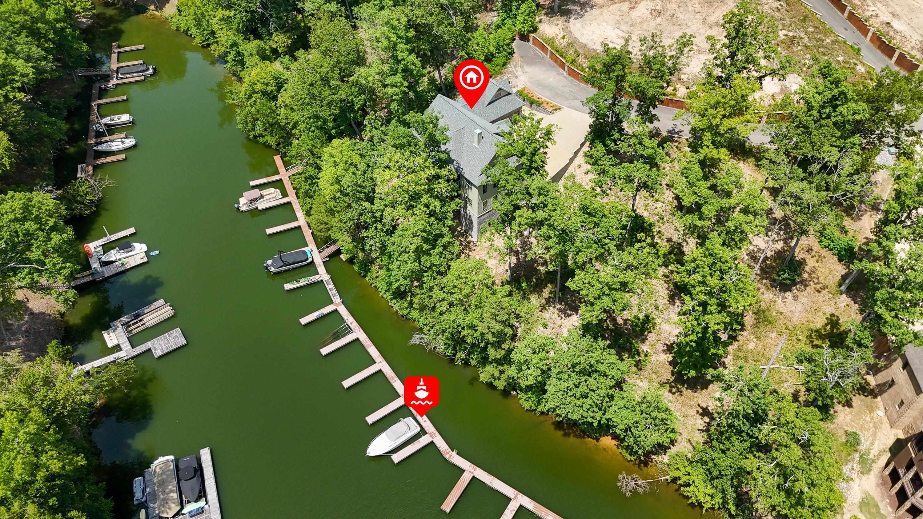 55 Ridge Pointe Drive Savannah, TN 38372 - Photo 38 of 40 Aerial view featuring a water view