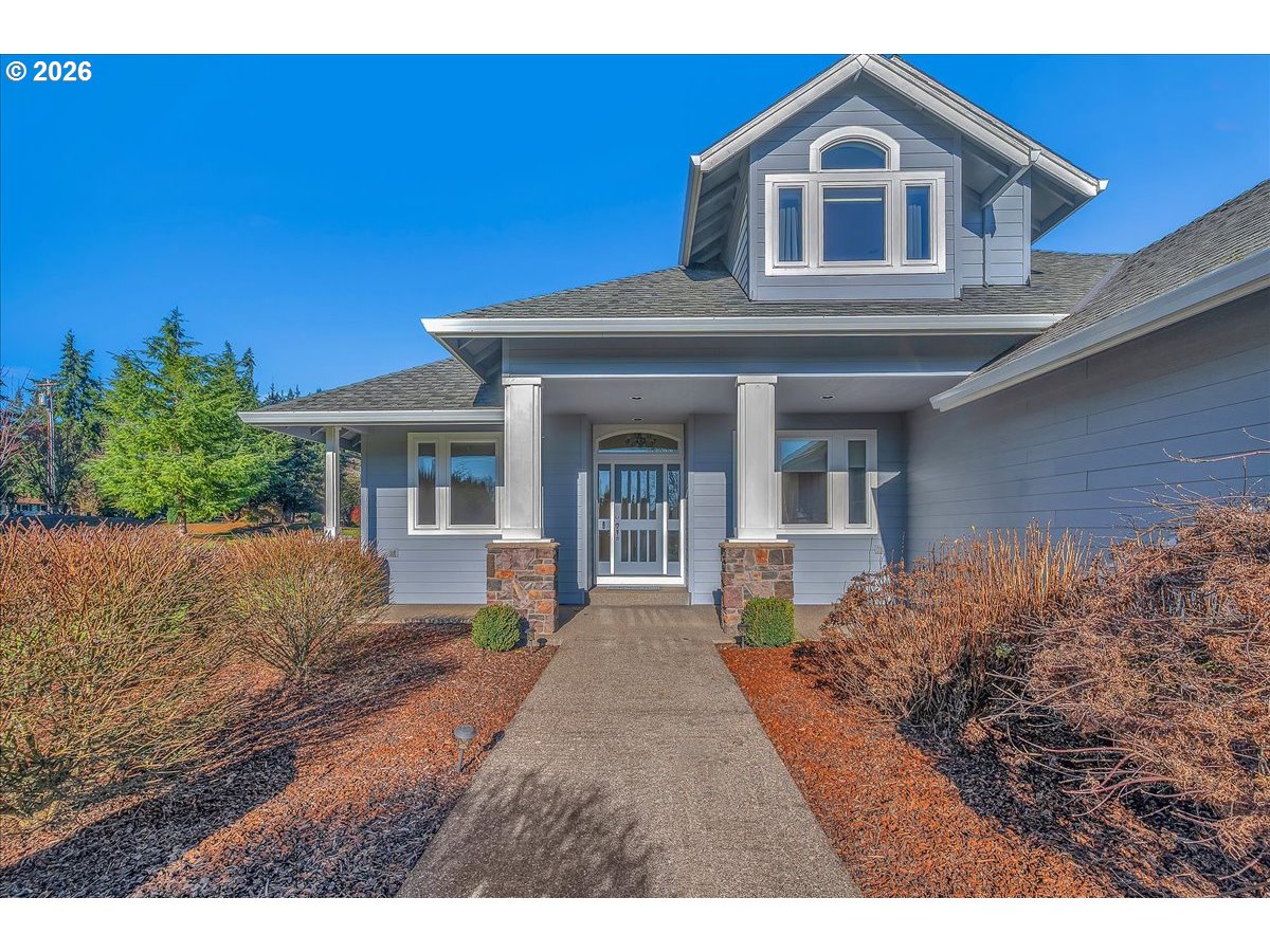 34043 Bennett Road Warren, OR 97053 - Photo 2 of 46 a view of a yard in front of house