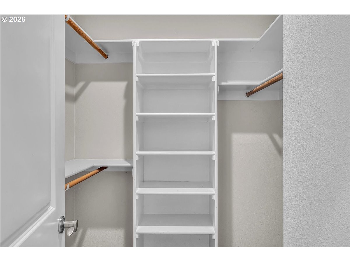 34043 Bennett Road Warren, OR 97053 - Photo 35 of 46 a view of walk in closet with empty racks