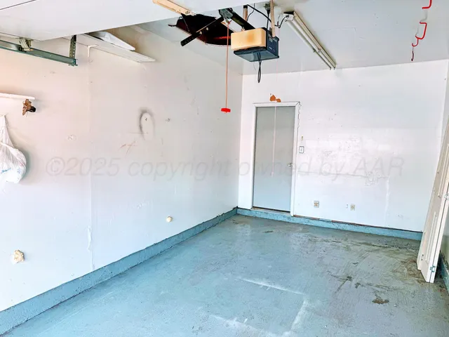 a view of a room with an entryway