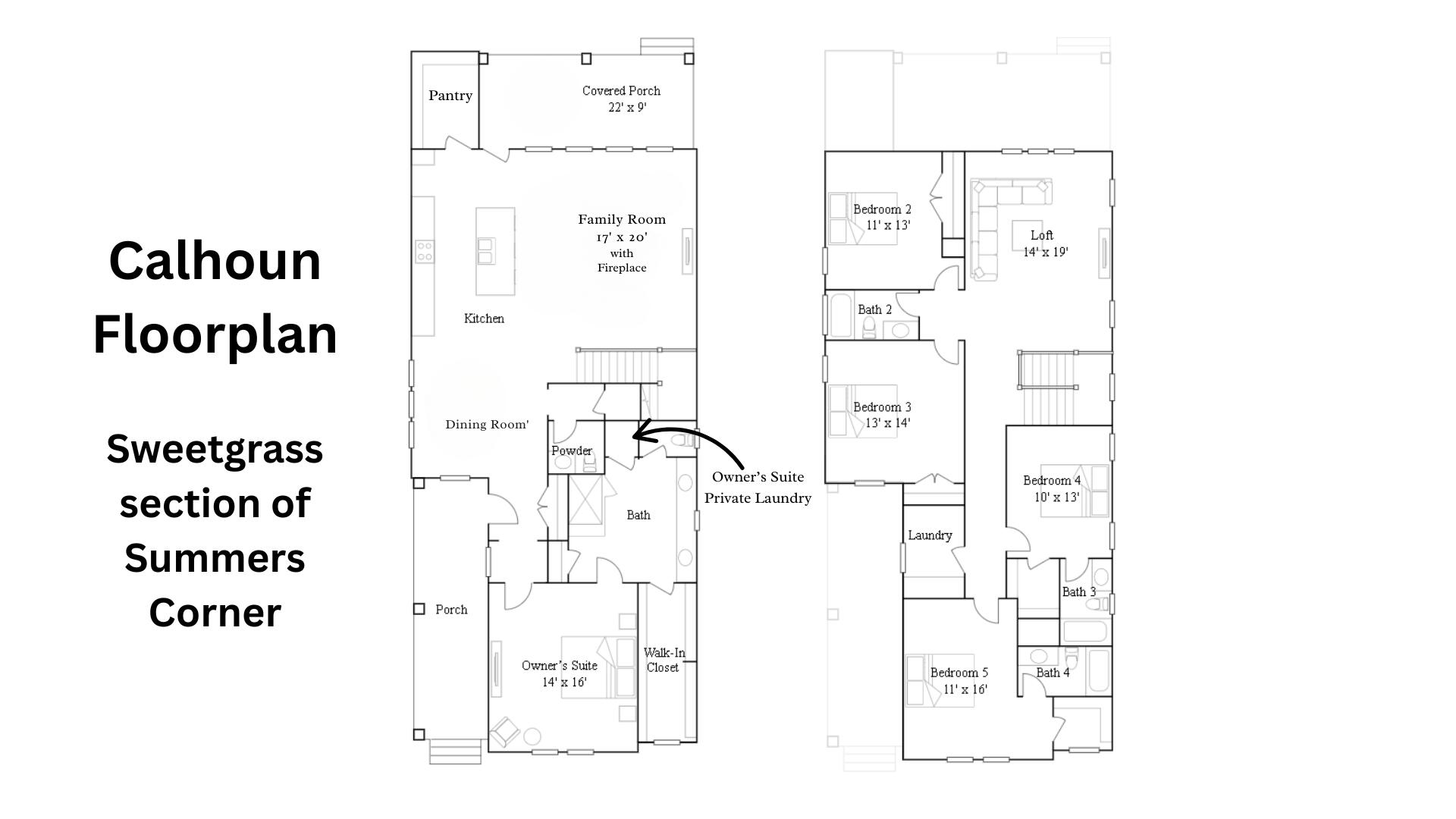 1975 Longhorn Lane Ridgeville, SC 29472 - Photo 47 of 47 Calhoun Floor Plan