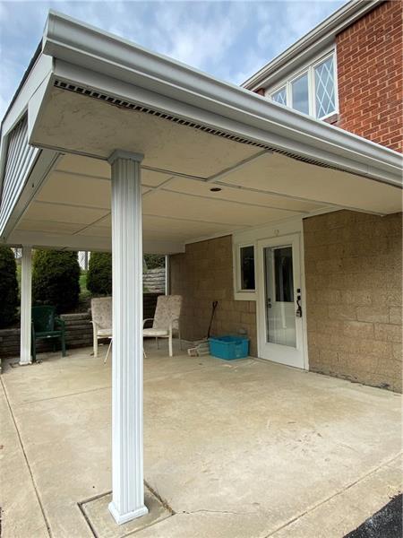 330 Streets Run Road Pittsburgh, PA 15236 - Photo 23 of 24 Back Patio with recessed lighting for evenings in the back yard