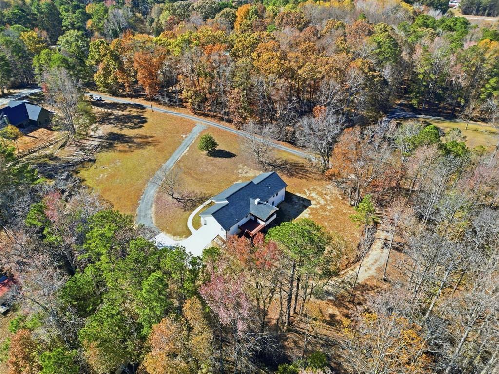 2185 Ridge Road Douglasville, GA 30134 - Photo 39 of 44 an aerial view of a house with outdoor space