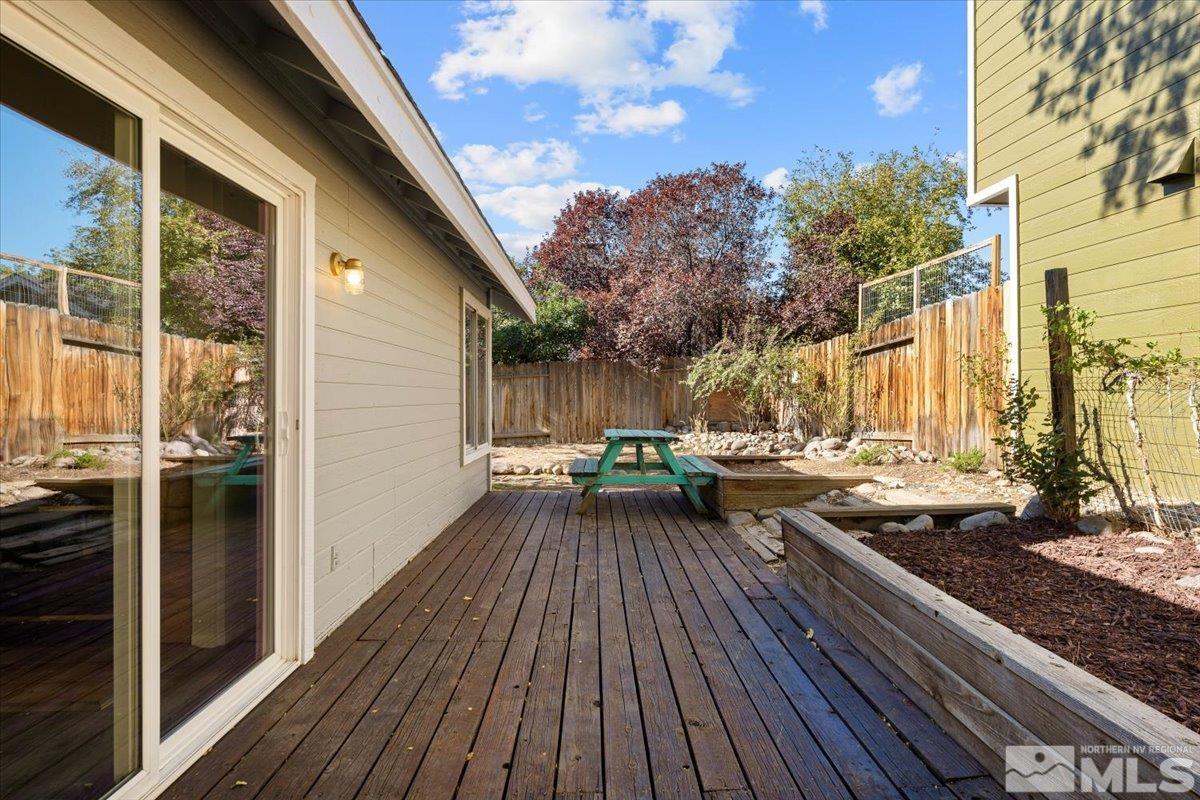 5154 Aspen View Drive Reno, NV 89523 - Photo 20 of 23 a view of backyard with hardwood floor and outdoor seating