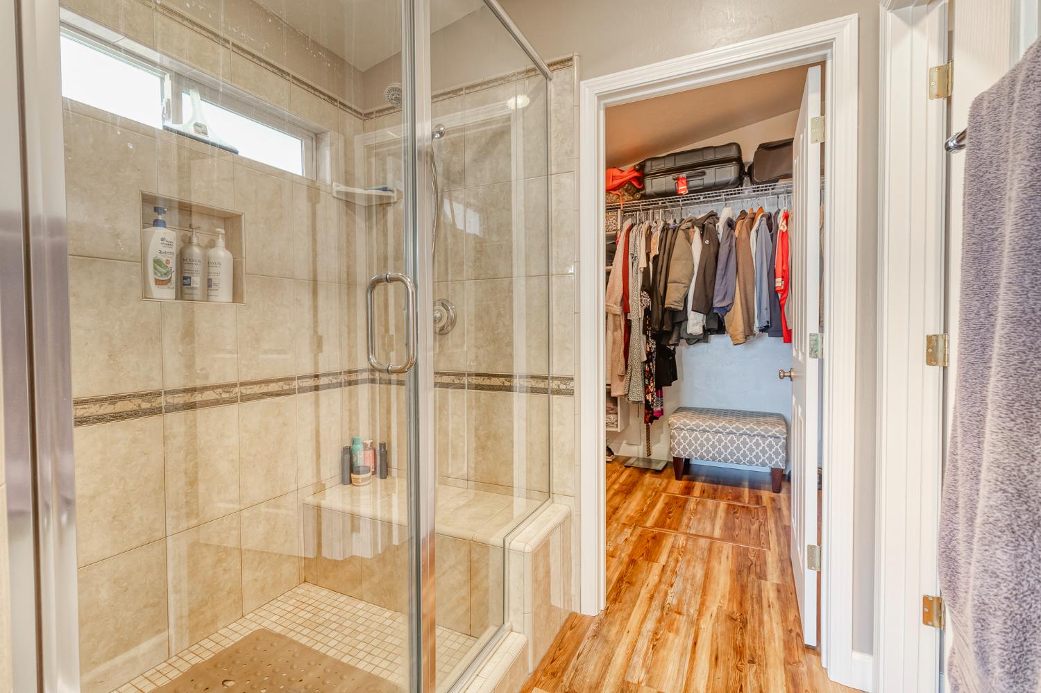 1512 Kruger Drive Modesto, CA 95355 - Photo 29 of 33 a view of walk in closet with clothes