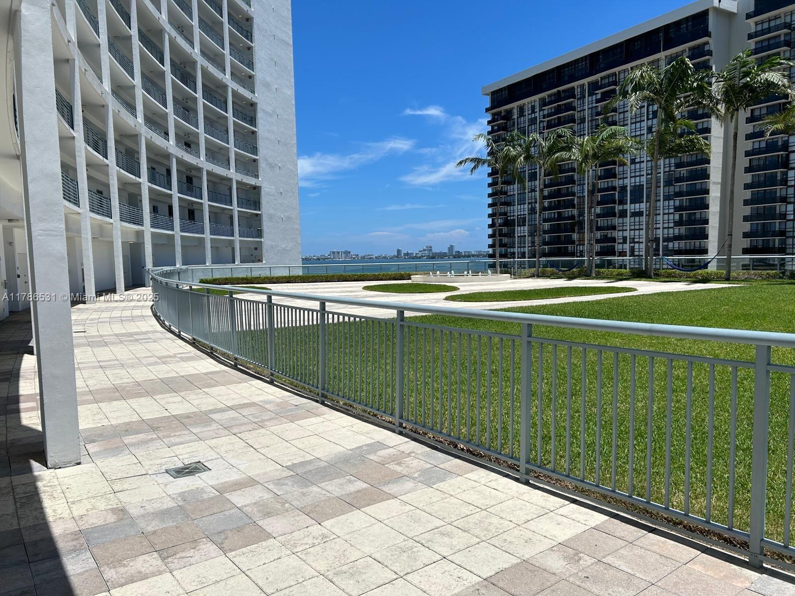 601 Northeast 36th Street, Unit 801 Miami, FL 33137 - Photo 20 of 24 a view of balcony with a swimming pool