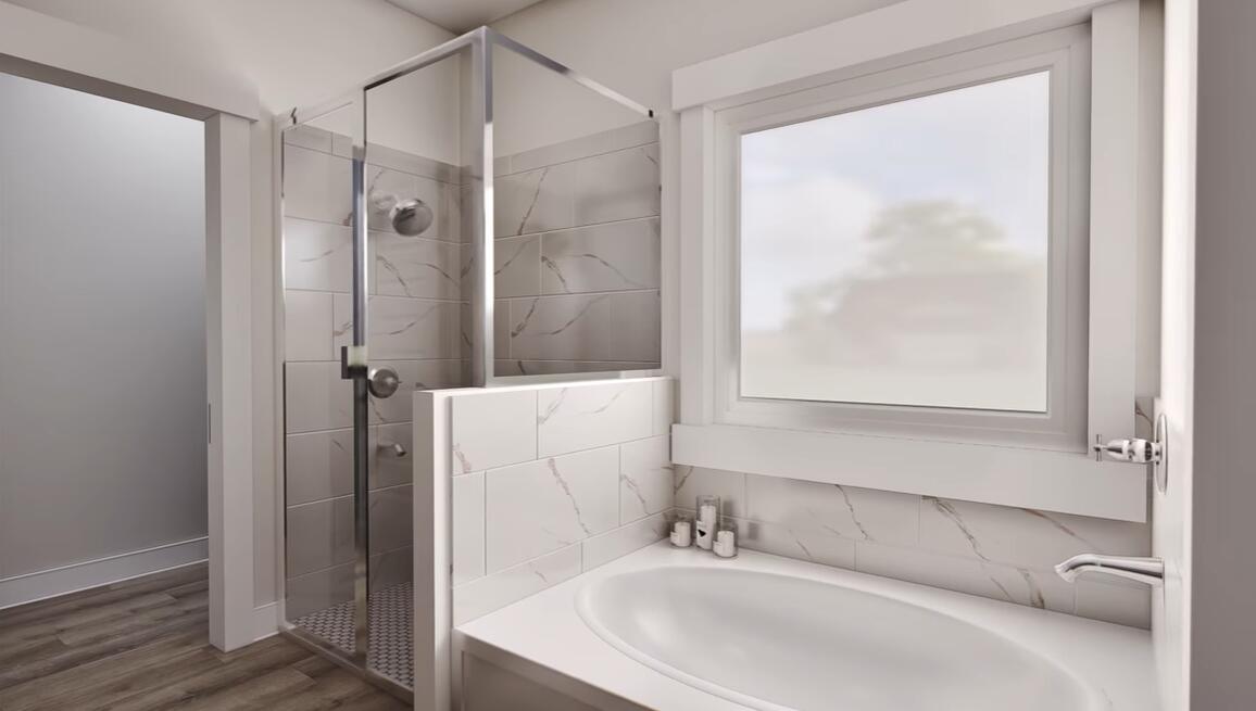 542 Staggerbush Street Freeport, FL 32439 - Photo 13 of 26 a bathroom with a sink and a mirror