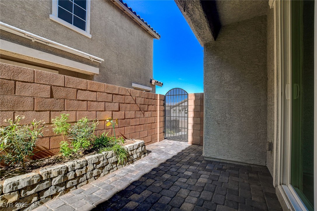 1360 Cerulean Avenue Henderson, NV 89002 - Photo 54 of 62 View of patio with a gate